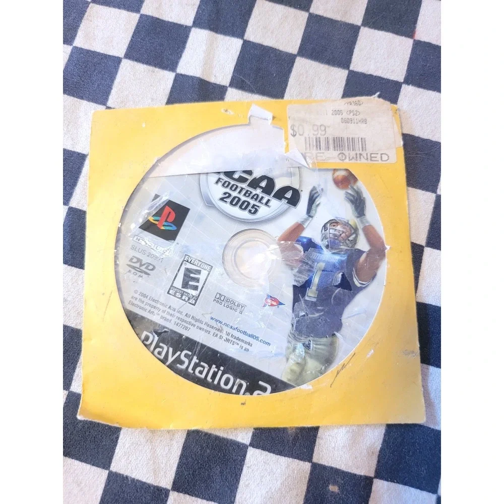 NCAA Football 2005 PS2 PlayStation 2 Game Disc Only Tested Working